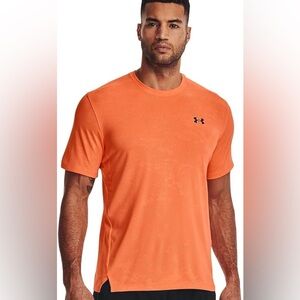 Orange Under Armour workout shirt. Men’s workout shirt new with tag.